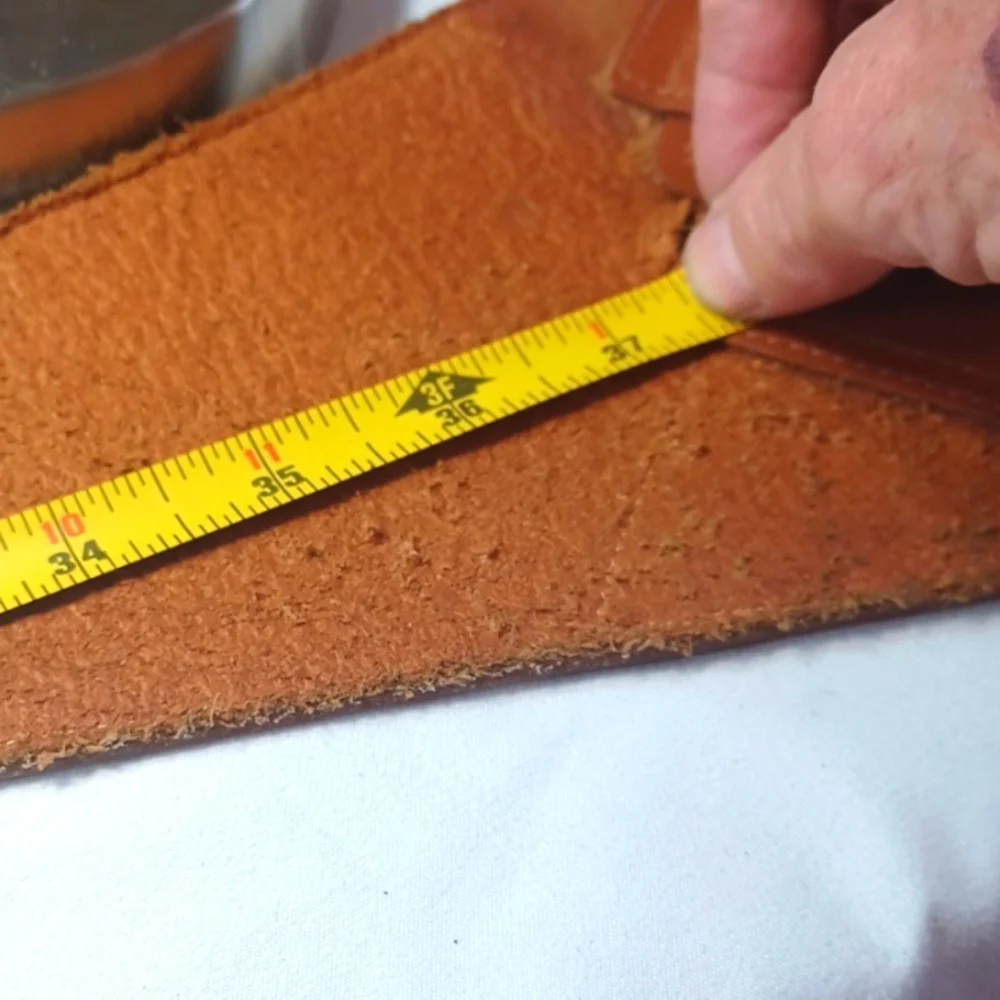 Accessorie Club Vintage Accessorie Brown Leather Belt #9203 M/L